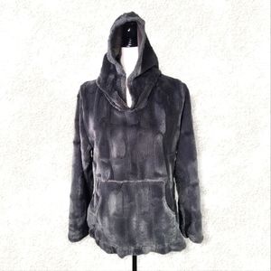 Vine Street Apparel Faux Fur Kangaroo Pouch Hoodie